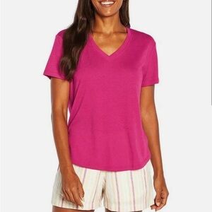 Faded Glory Women's Short Sleeve Tee - Pink